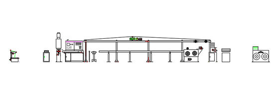 Goede prijs. Grote capaciteit kabel extrusielijn voor extrusie PVC PE PU en ander plastic materiaal online