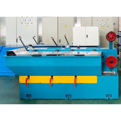 Goede prijs. Metalen met hoge snelheid tussenliggende koperdraad trekmachine met glooiing 25 meter per minuut online