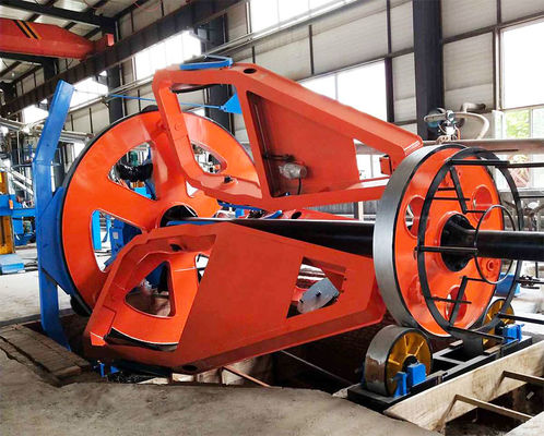 1250 Elektrische kabelmachine voor het opzetten van kabels 1250-1+1+3 Kabelfabriek Wiegtype Kabelmachine voor het opzetten van kabels
